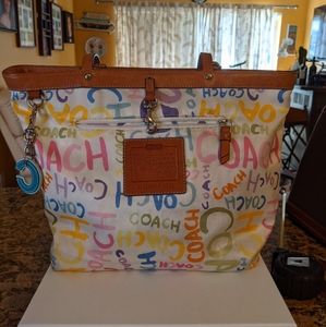 Reversible Coach bucket bag.